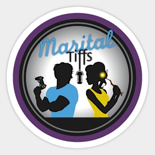 Marital Tiffs Podcast Sticker